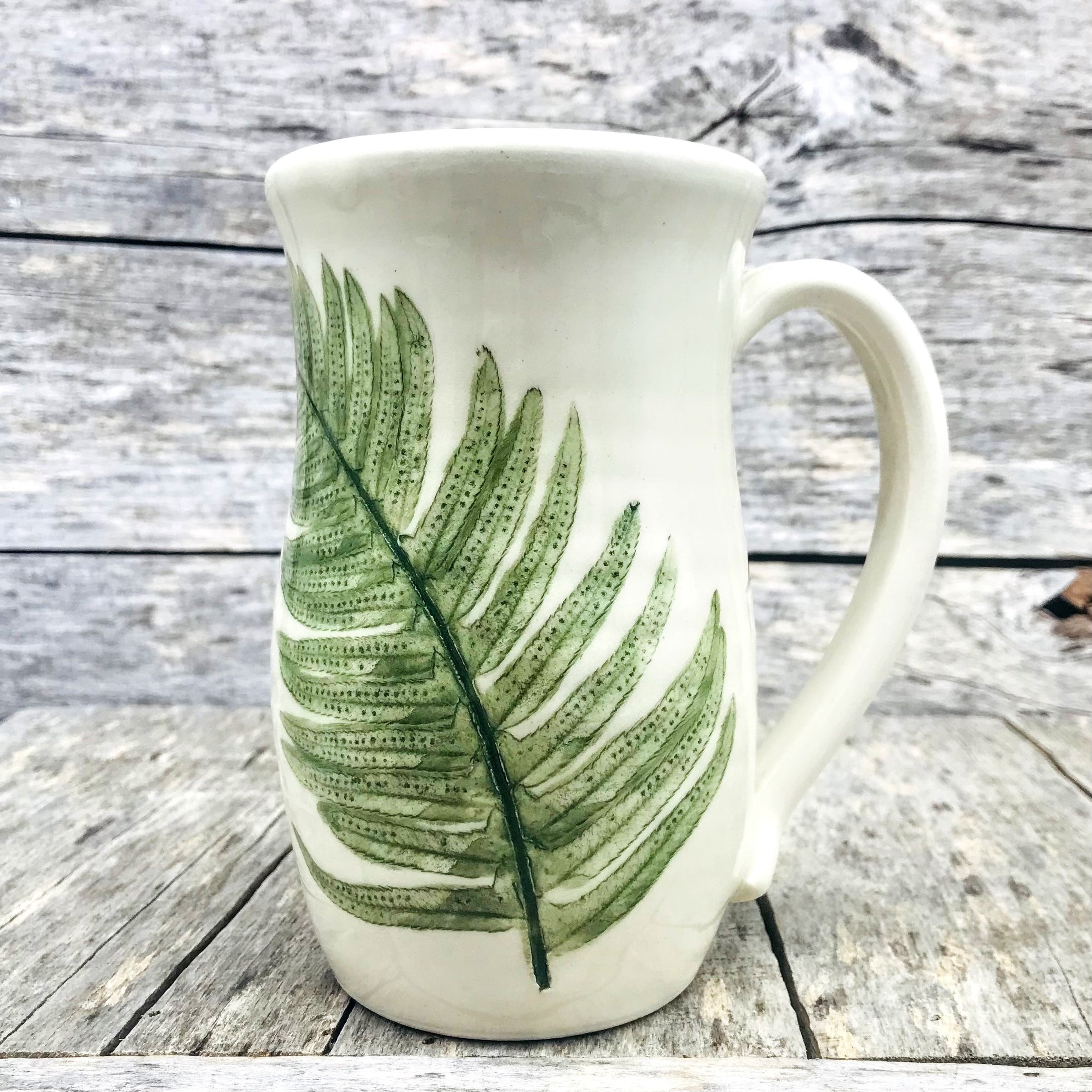 Handmade porcelain leaves. Leaf Dish handmade by Georgetown Pottery in Maine in Blue  main image 3